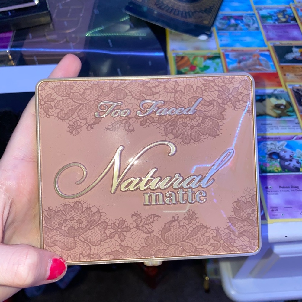 too faced natural matte palette